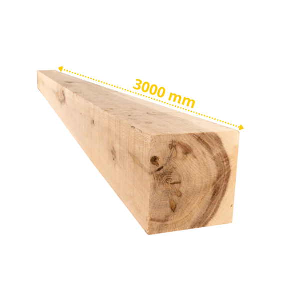 Pack de 10 x Poutres (Poteaux) en Chêne 3000 x 175 x 175mm – Image 2