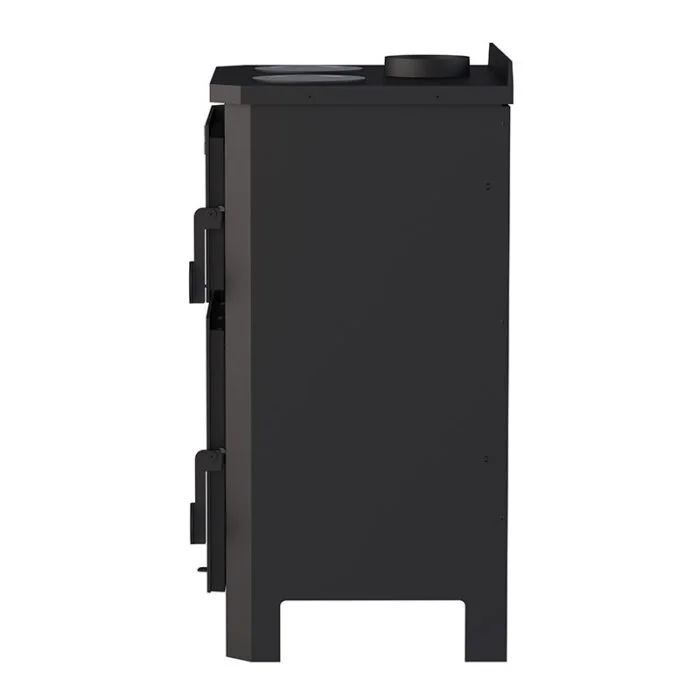 Poêle à bois avec four et plaque de cuisson Pramoda – 9 Kw – Image 5